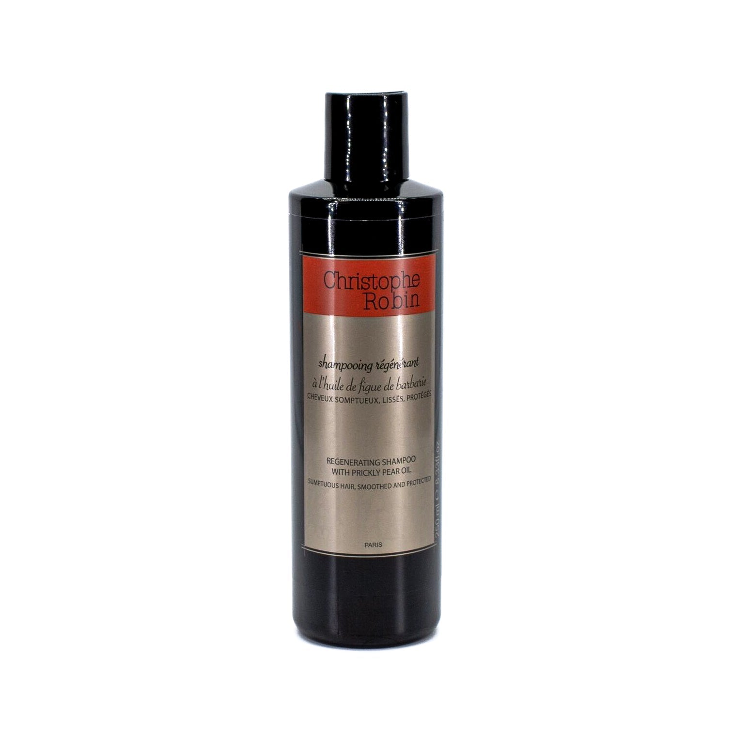Christophe Robin Regenerating Shampoo Prickly Pear 8.33oz - Small Amount Missing This is Beauty US