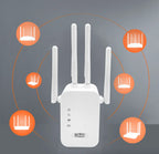 WiFi Range Extender Internet Booster Network Router Wireless Signal Repeater Pi-Mart
