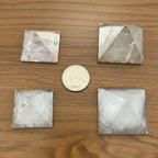 Clear Quartz Crystal Pyramid - Natural Stone Energy Amplifier One-of-a-Kind Crystal Destiny
