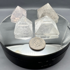 Clear Quartz Crystal Pyramid - Natural Stone Energy Amplifier One-of-a-Kind Crystal Destiny