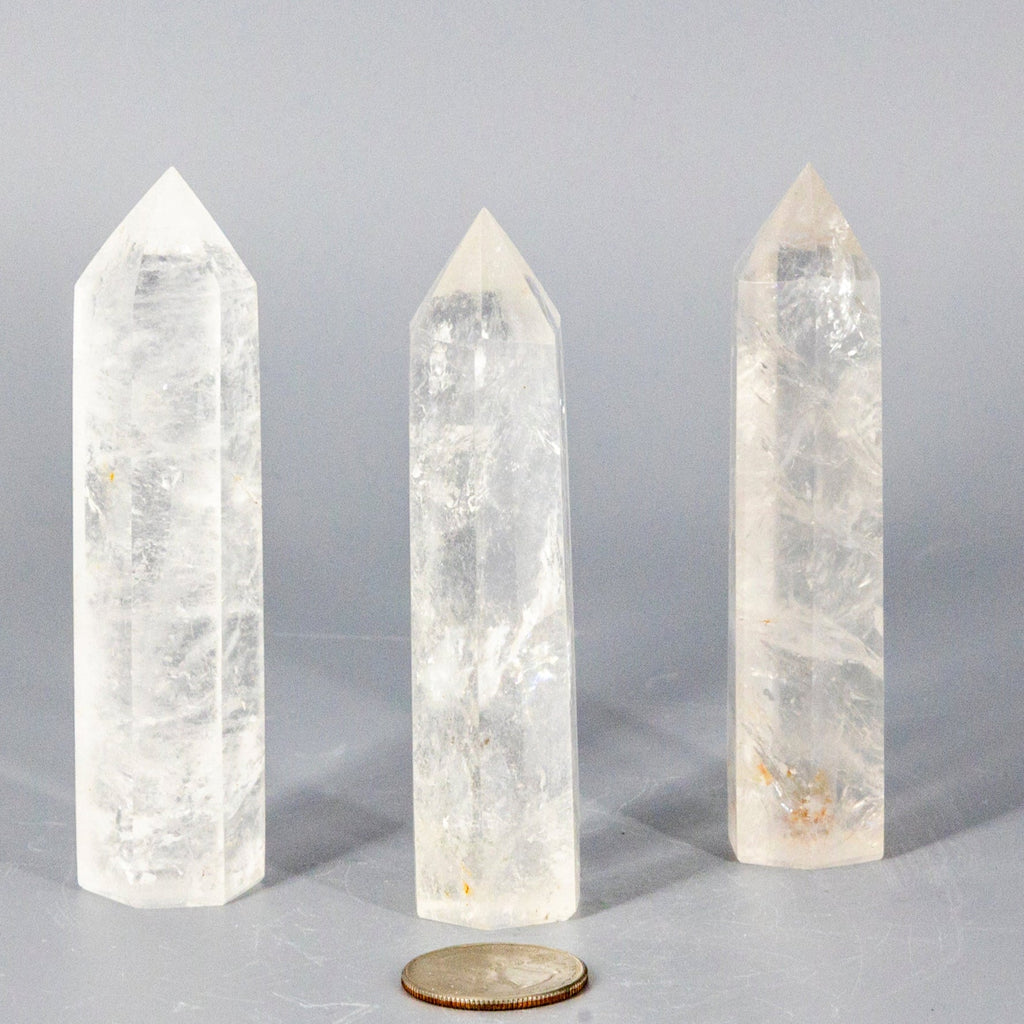 Clear Quartz Towers