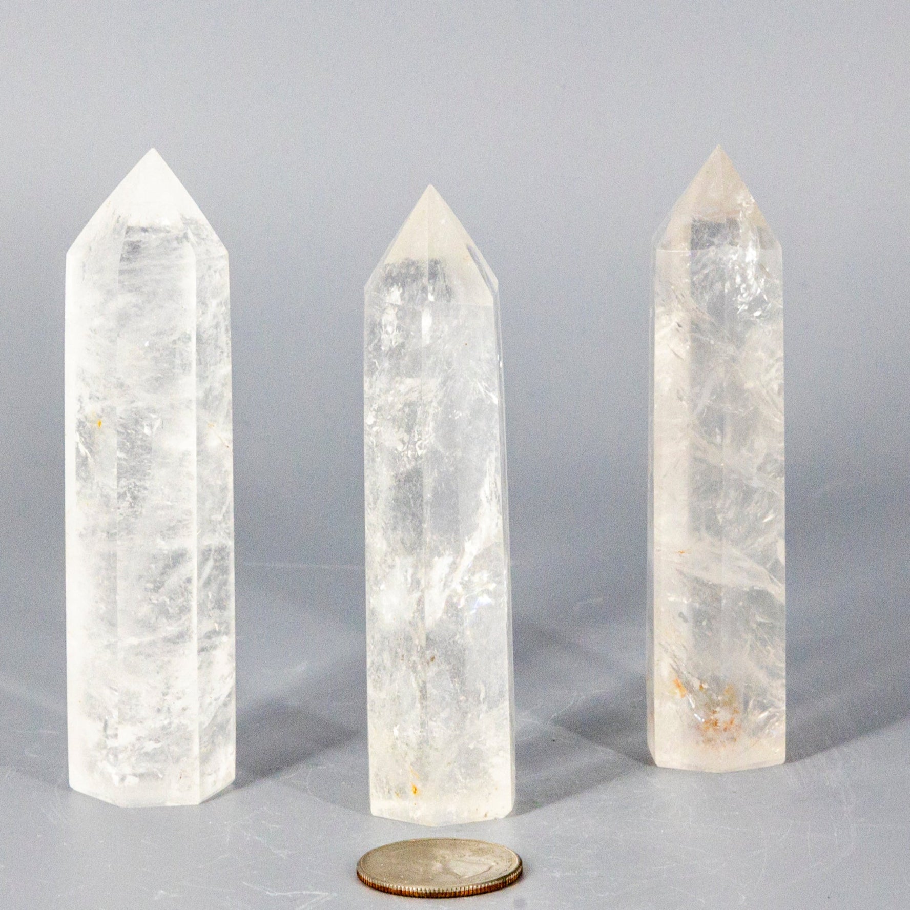 Clear Quartz Towers