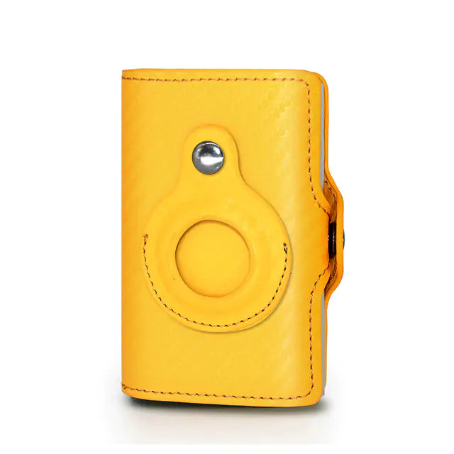 Airtag Money Bag Leather Pi-Mart