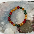 Colorful Agate Beaded Bracelet - SJB-DIAMOND ELITES