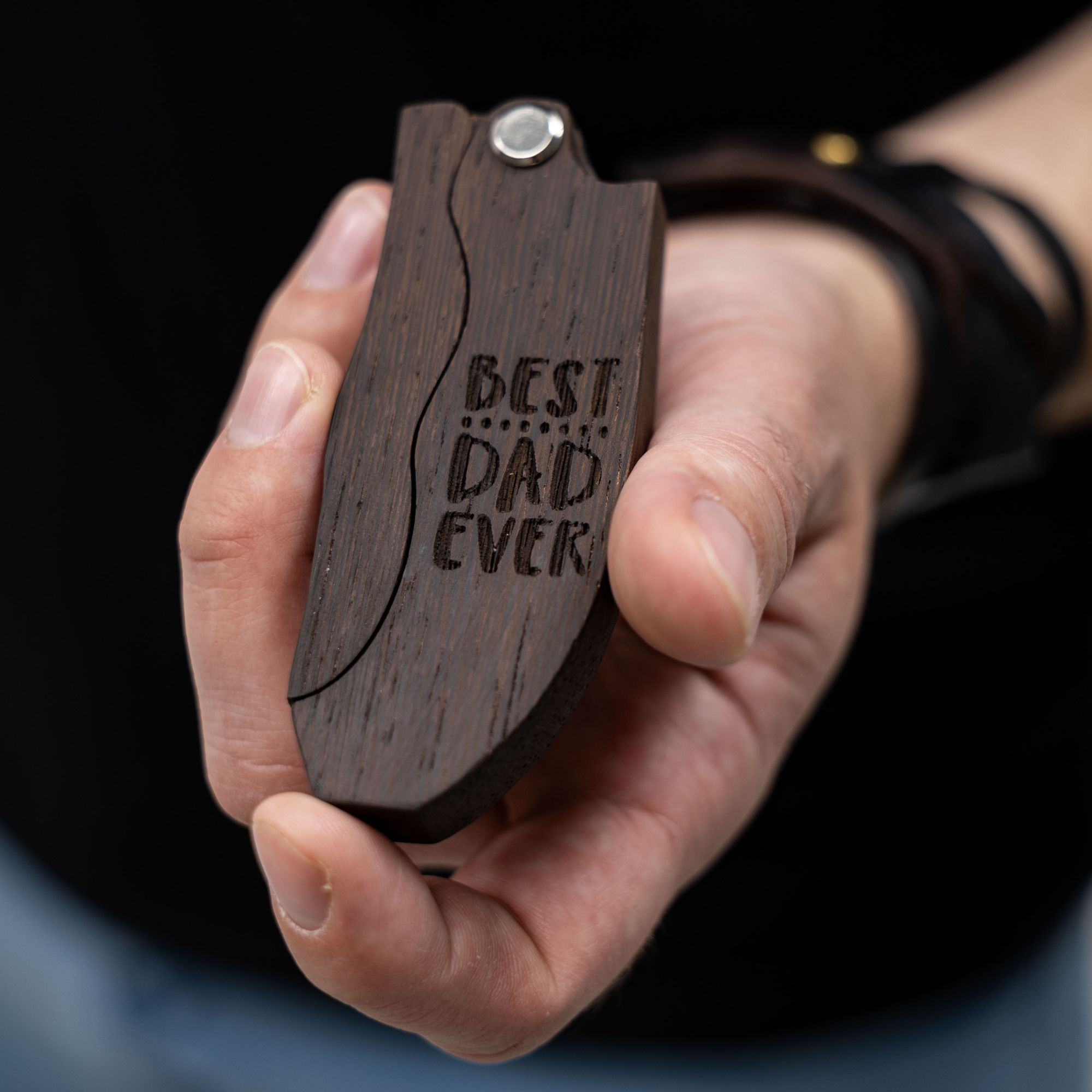 Wooden Beard Comb – Best Dad Ever - SJB-DIAMOND ELITES