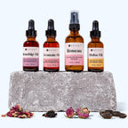 Travel Kits – 4 Travel Rituals for Face & Hair Katari Beauty