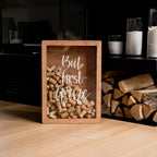 Wine Cork Box – But First, Wine - SJB-DIAMOND ELITES
