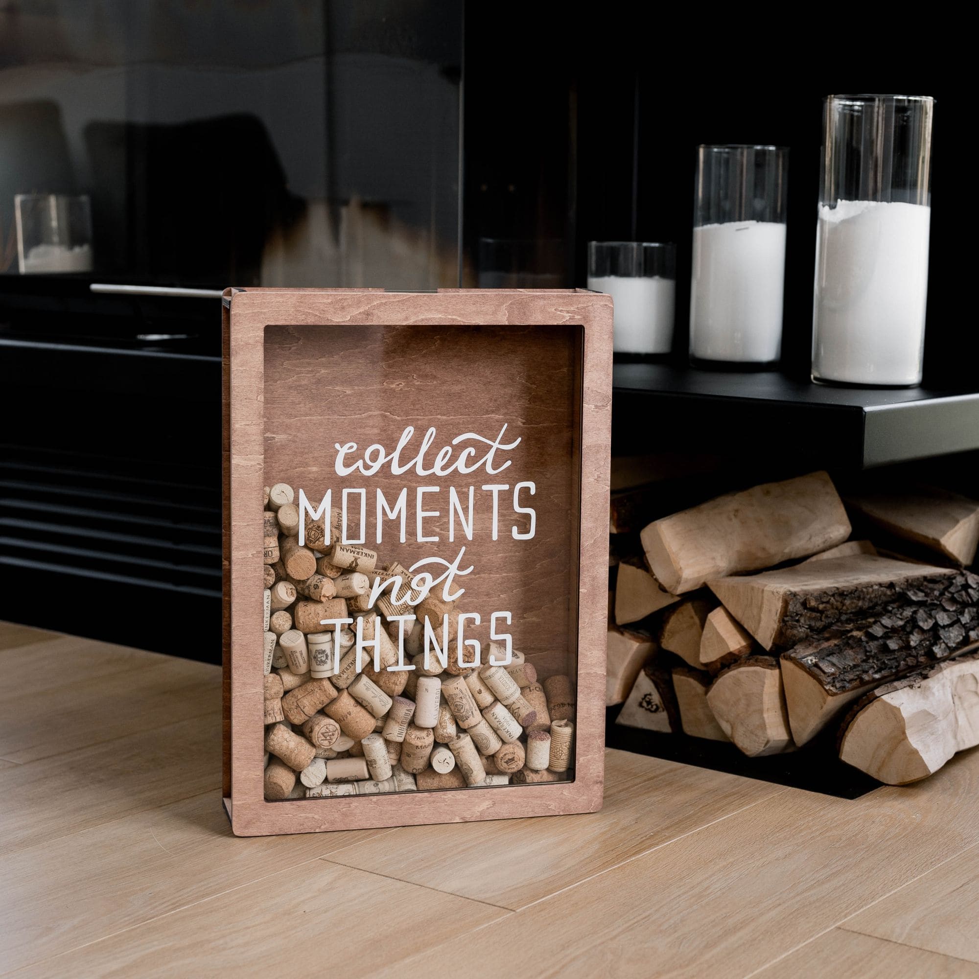 Wine Cork Box – Collect Moments, Not Things - SJB-DIAMOND ELITES