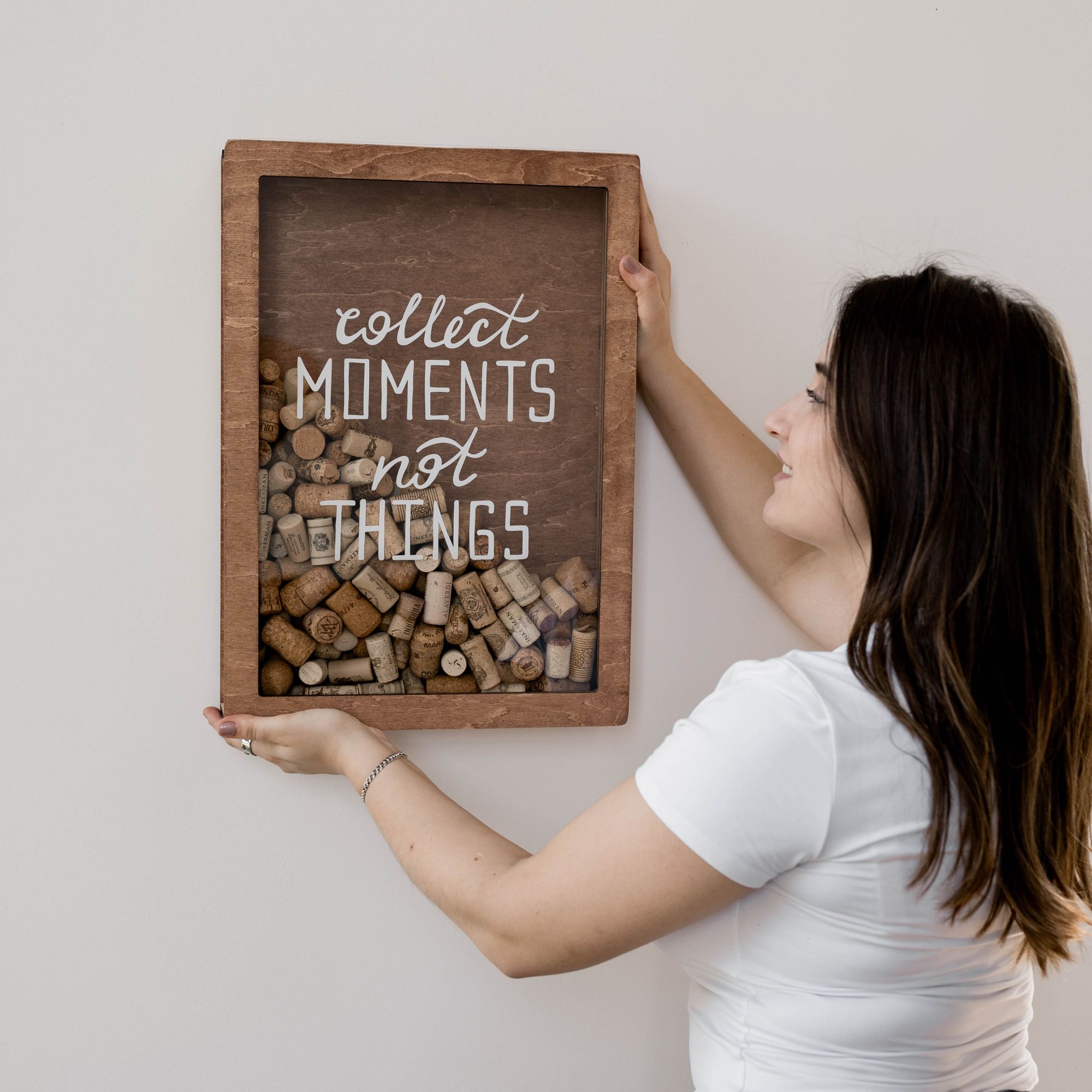 Wine Cork Box – Collect Moments, Not Things - SJB-DIAMOND ELITES