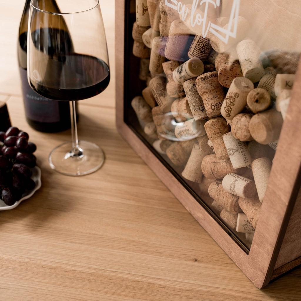 Wine Cork Box – Collect Moments, Not Things - SJB-DIAMOND ELITES