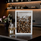 Wine Cork Box – Wine Because No Great Story Started with a Salad - SJB-DIAMOND ELITES