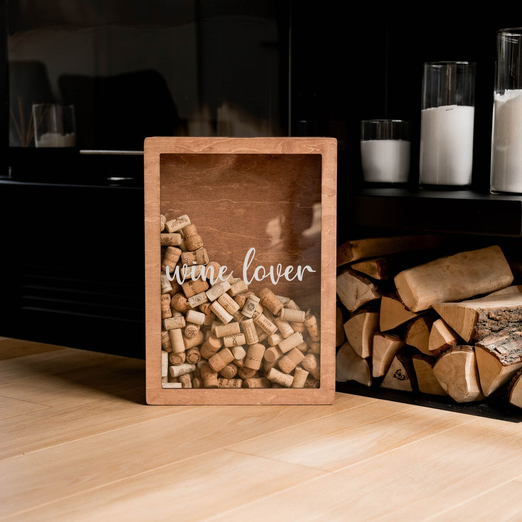 Wine Cork Box – Wine Lover - SJB-DIAMOND ELITES