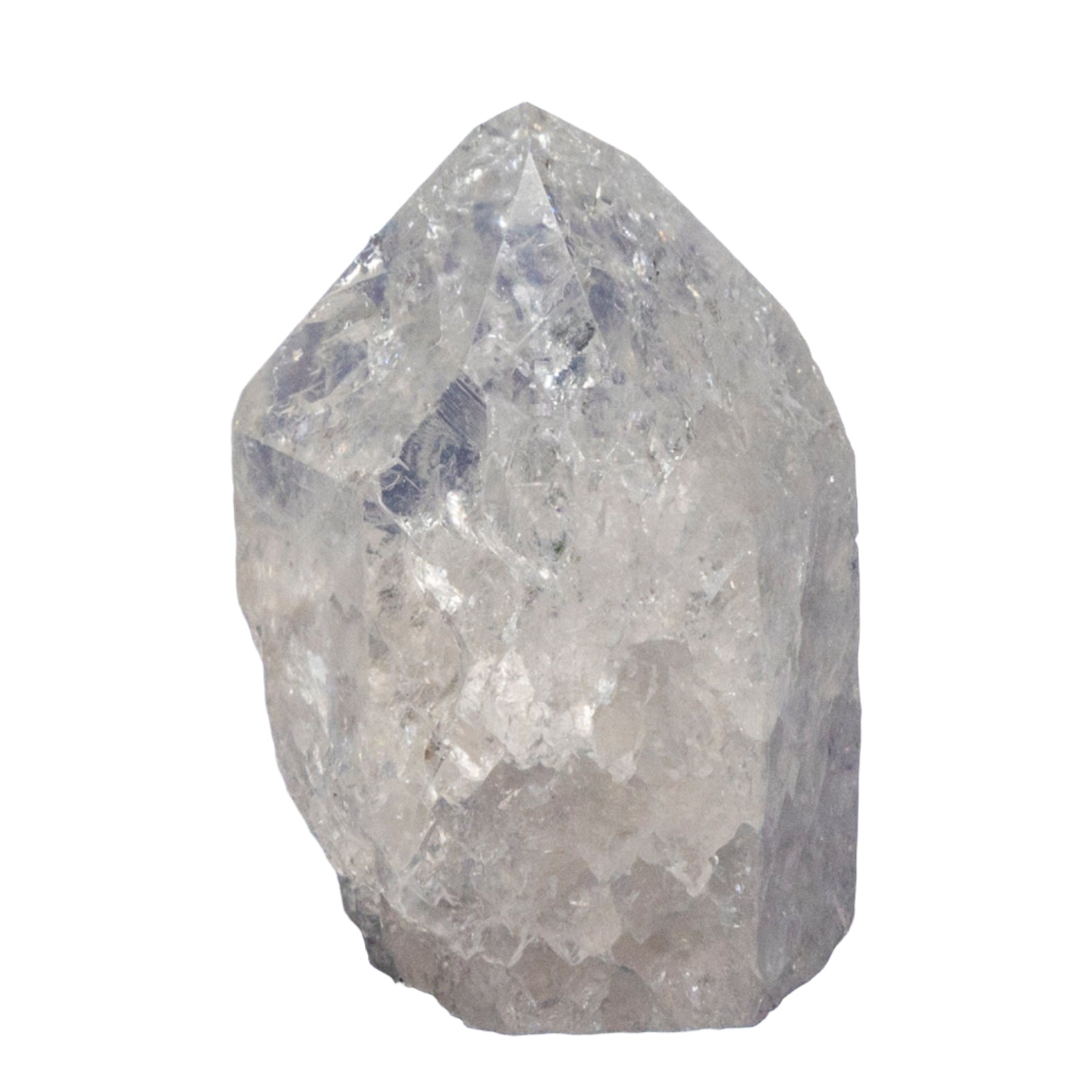 Crackle Clear Quartz Point - SJB-DIAMOND ELITES
