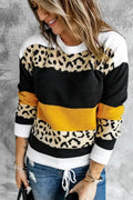 New Leopard Pullover Sweater - SJB-DIAMOND ELITES