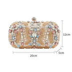 Luxury Rhinestone Clutch Bag - Wedding & Party Purse | Femstylo