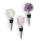Natural Stone Wine Bottle Stoppers Set Decorative Bougie Bottle Stopper Gifts For Wine Lovers BandsCo Straps