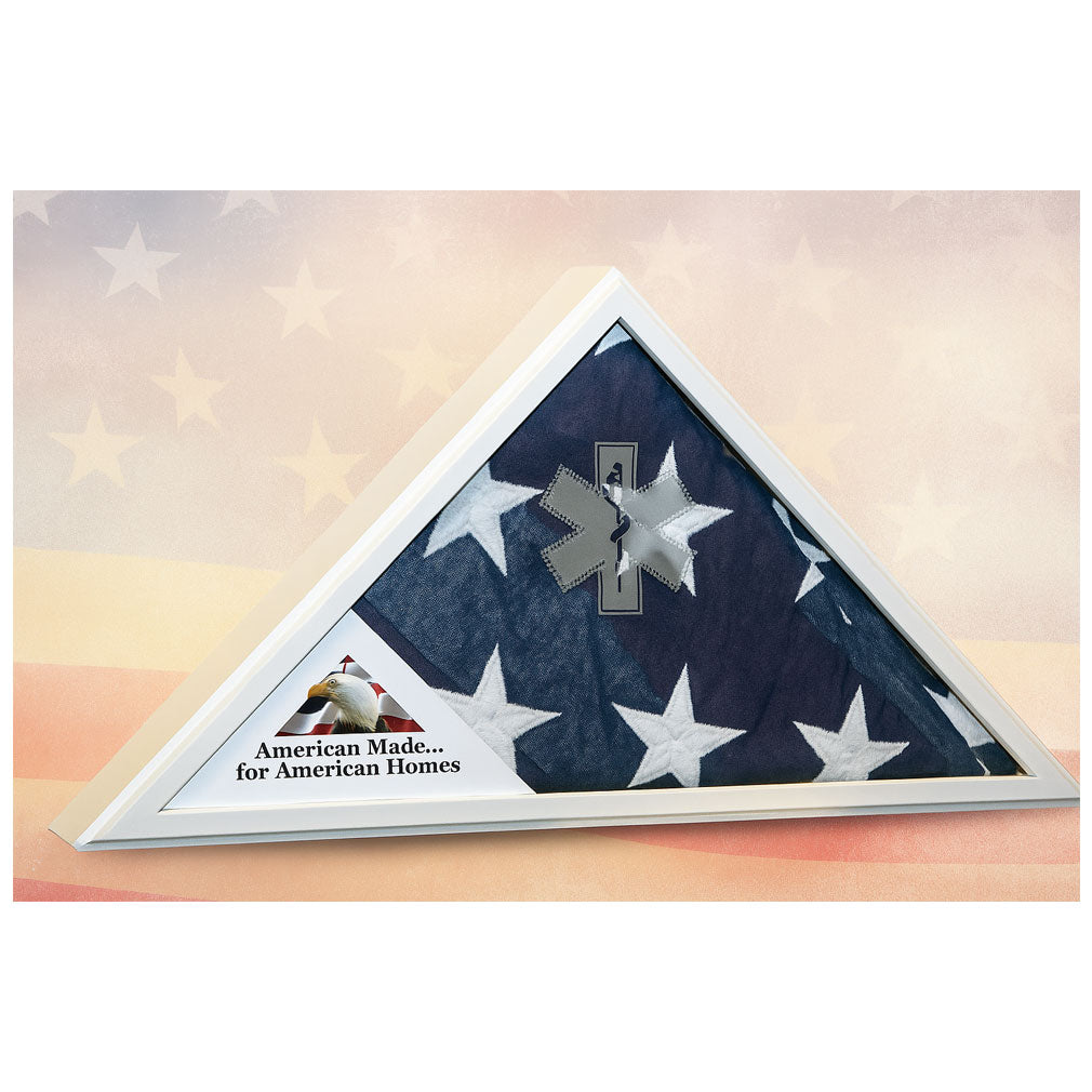 Flags Connections - First Responder Flag Case - EMS White The Military Gift Store