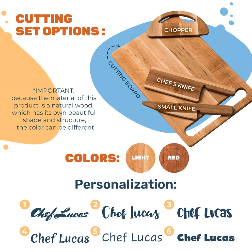 Safe Cutting Board and Knives - SJB-DIAMOND ELITES