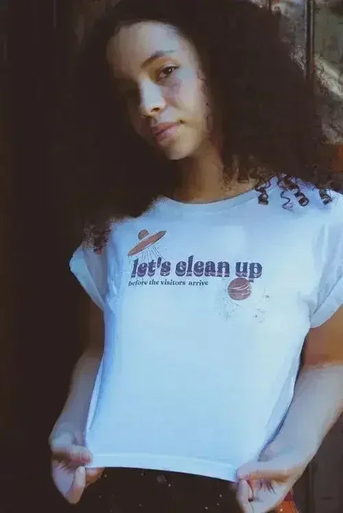 Let's Clean Up Crop-top - SJB-DIAMOND ELITES