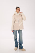 ⇆ Reversible Hooded Wool Blend Jacket - SJB-DIAMOND ELITES