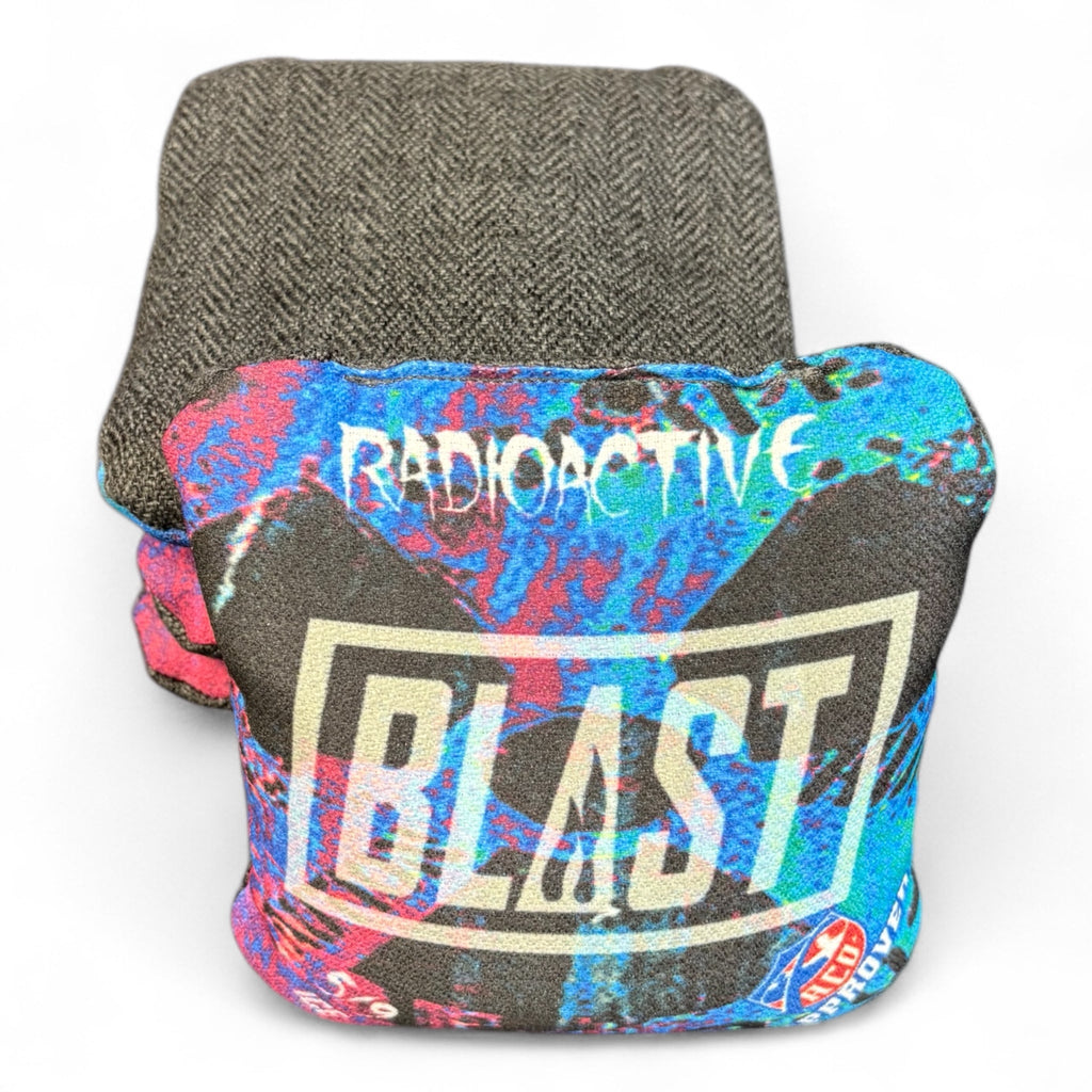 Radioactive Pro Bags 5/9 with ICE Pro Flat Fill. ACO Approved blastcornhole