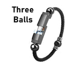 Leather Portable USB Type C and Micro Bracelet Phone Charger Pi-Mart