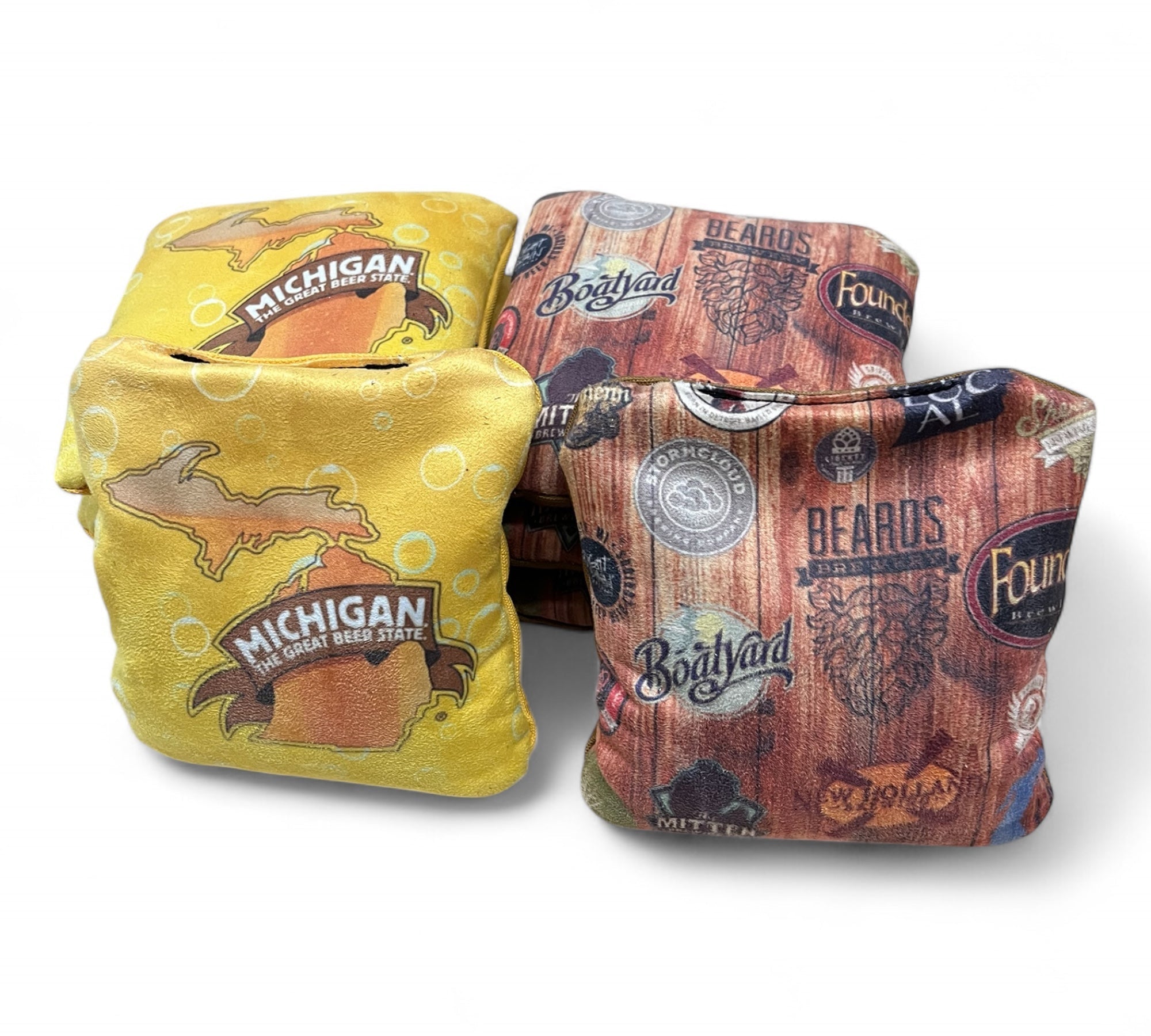 Michigan Brewery Cornhole Bags (set of 8) blastcornhole