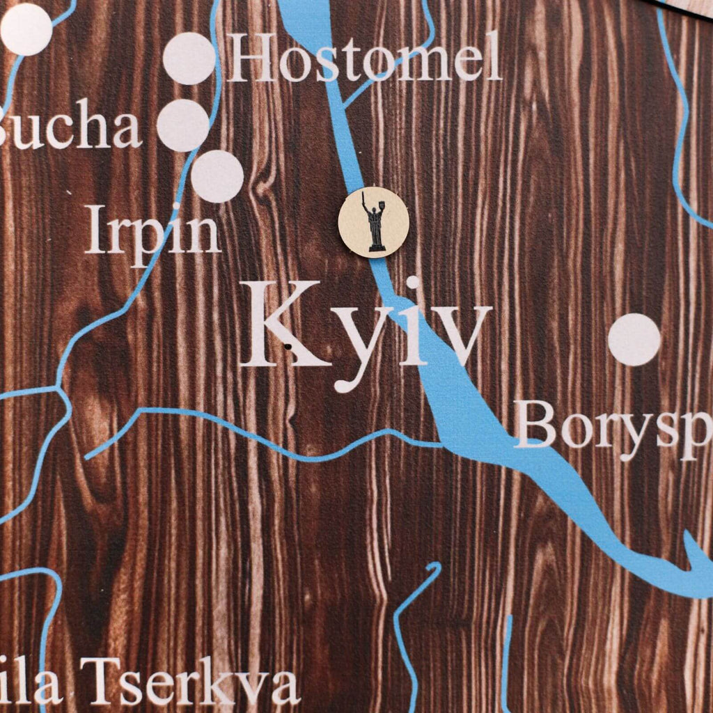 Ukrainian Landmarks Pins Enjoy The Wood