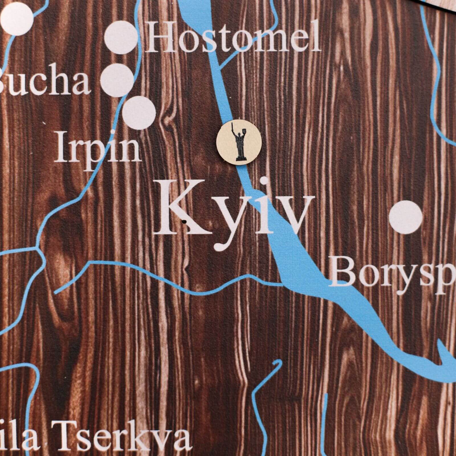 Ukrainian Landmarks Pins Enjoy The Wood