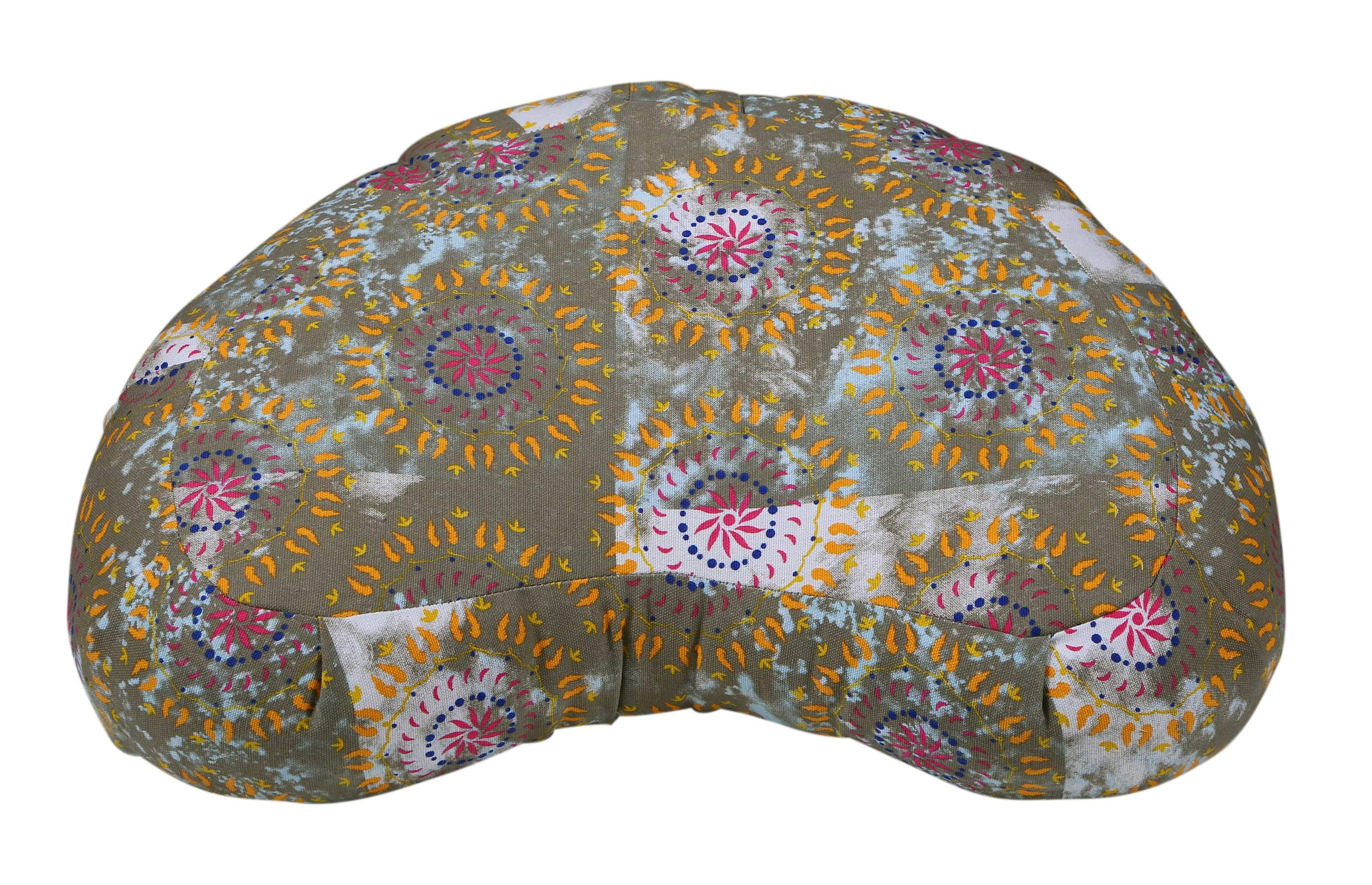 Halfmoon Zafu Yoga Pillow - SJB-DIAMOND ELITES