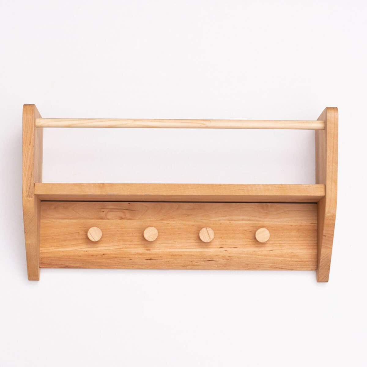 Nursery Wall Shelf with Hooks - SJB-DIAMOND ELITES