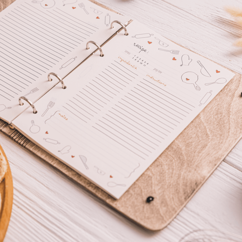Extra Paper for Recipe Book - SJB-DIAMOND ELITES