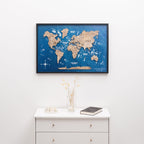 3D Wooden Panel World Map Terra Enjoy The Wood