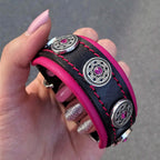 The "Bijou" handmade puppy collar - SJB-DIAMOND ELITES