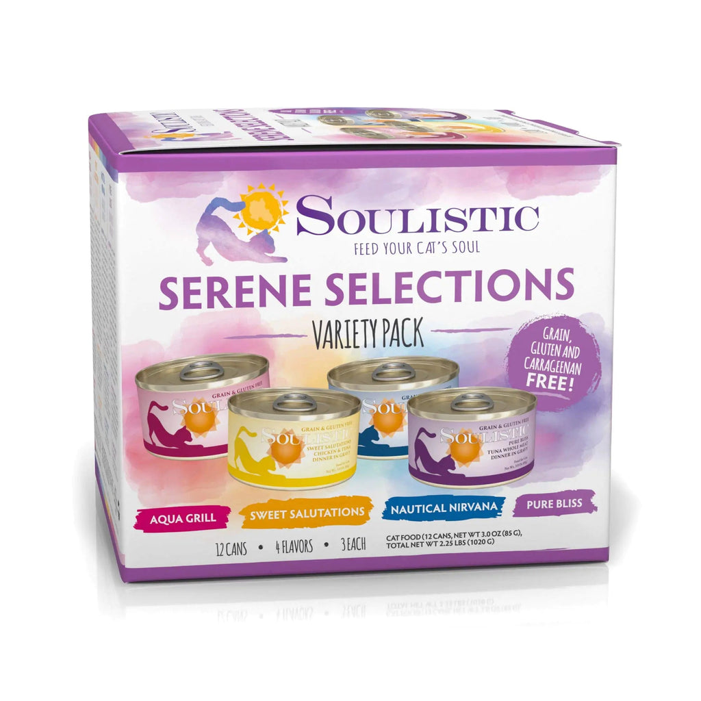 Soulistic Serene Selections Variety Pack Wet Cat Food 3 oz. Count of 12 Lootquake LLC
