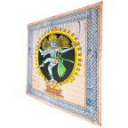 Natarajasana Shiva Yoga Tapestry Wall Hanging Full Size