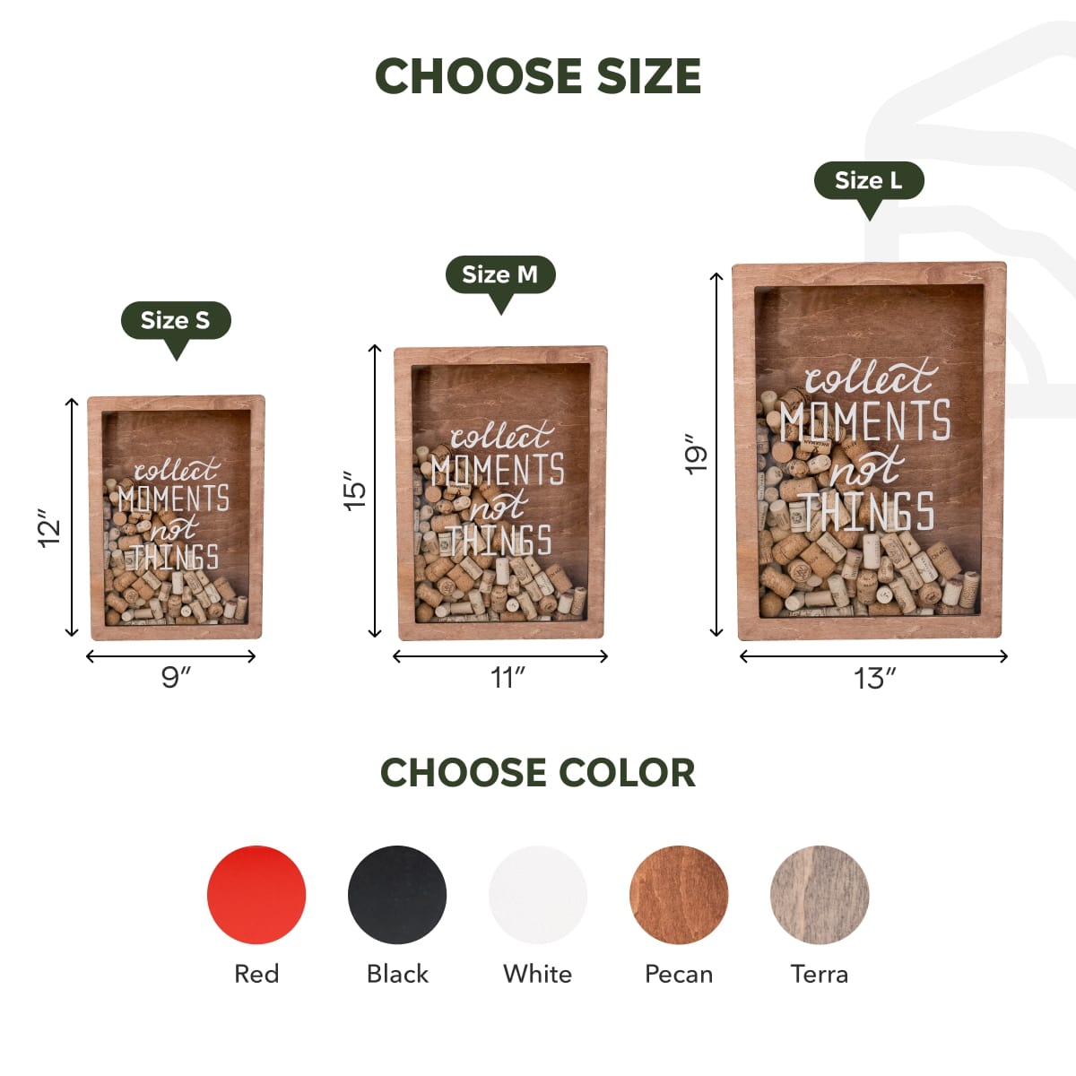 Wine Cork Box – Collect Moments, Not Things - SJB-DIAMOND ELITES