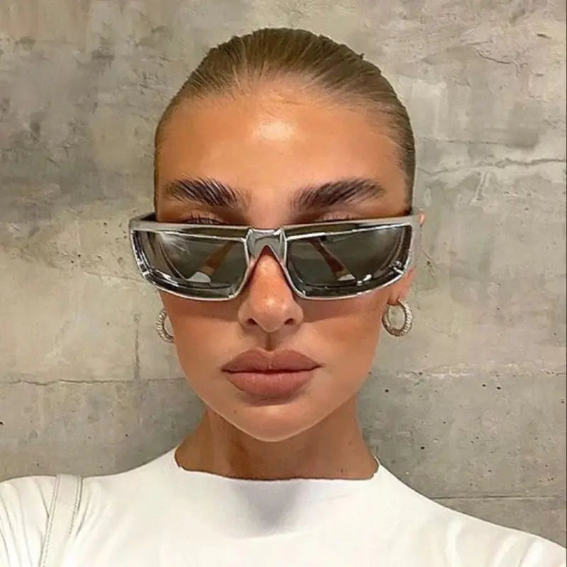 Y2K Sports Punk Sunglasses Women Men Pi-Mart