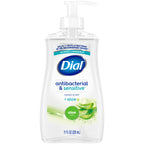 Dial Antibacterial Liquid Hand Soap, Aloe Scent, 11 fl oz