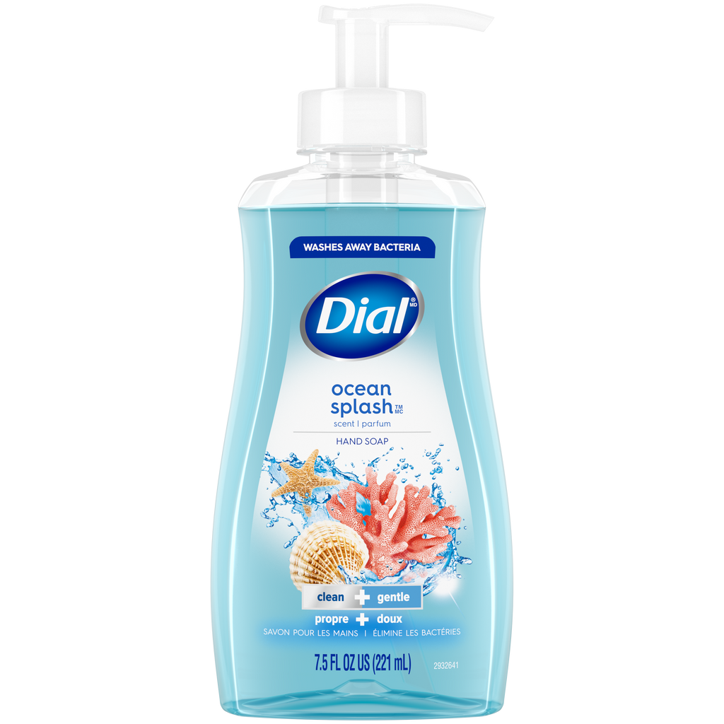 Dial Liquid Hand Soap, Ocean Splash, 7.5 fl oz