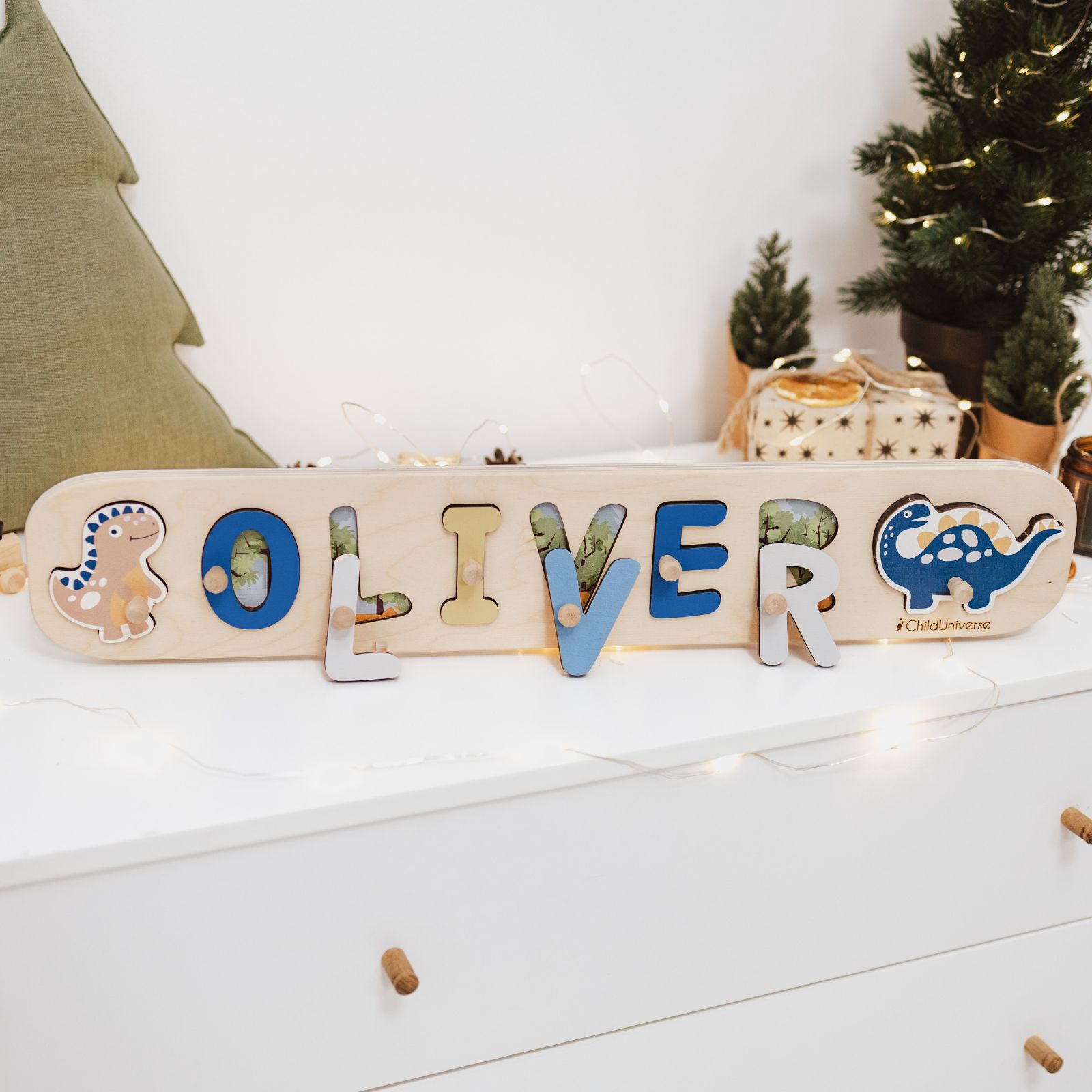 Boy Dinosaur Name Puzzle - SJB-DIAMOND ELITES