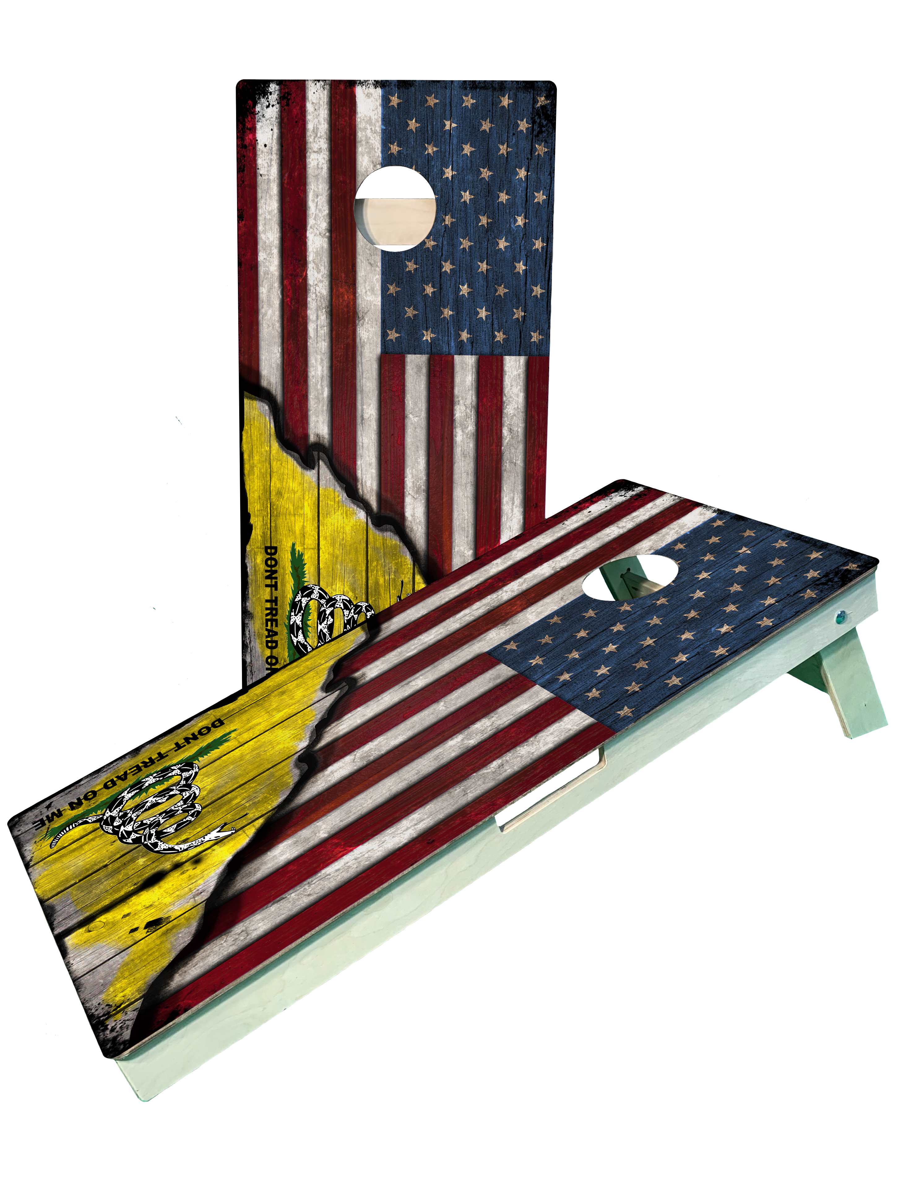 Don't tread on me blastcornhole