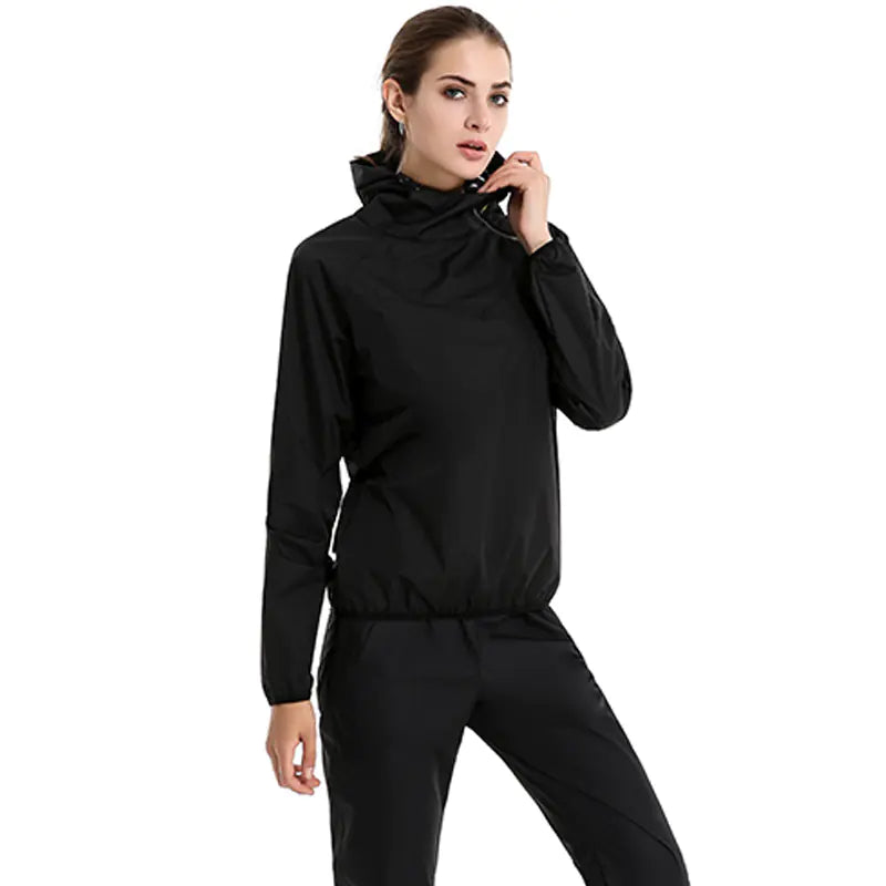 Women's Running Suit with Tights and Sweatshirt