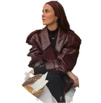 Urban Chic Adjustable Leather Jacket Pi-Mart