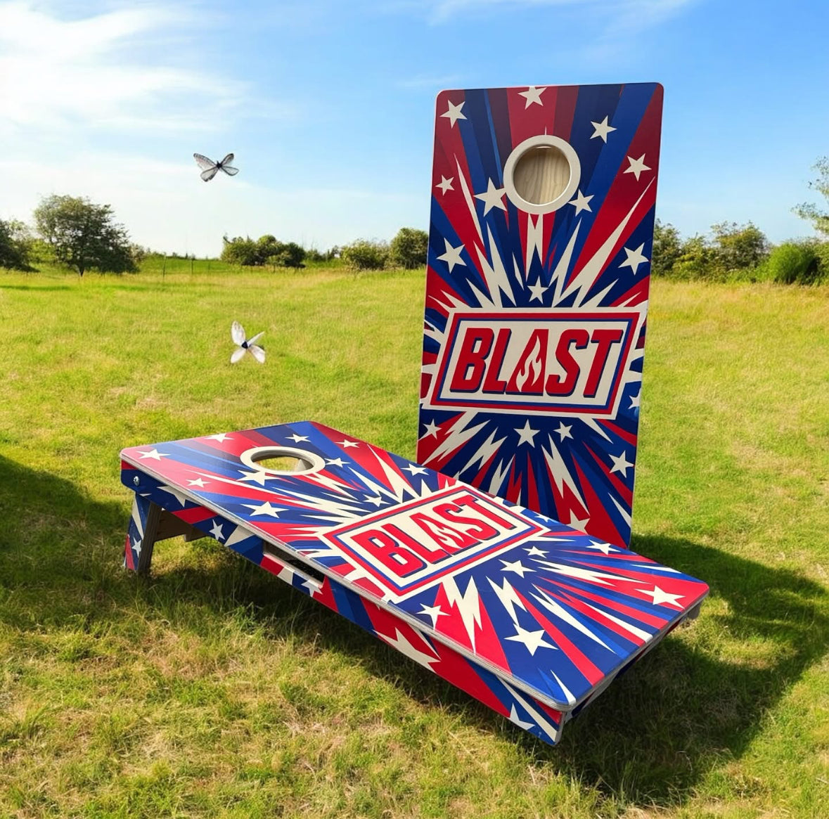Printed Cornhole Frames - SJB-DIAMOND ELITES