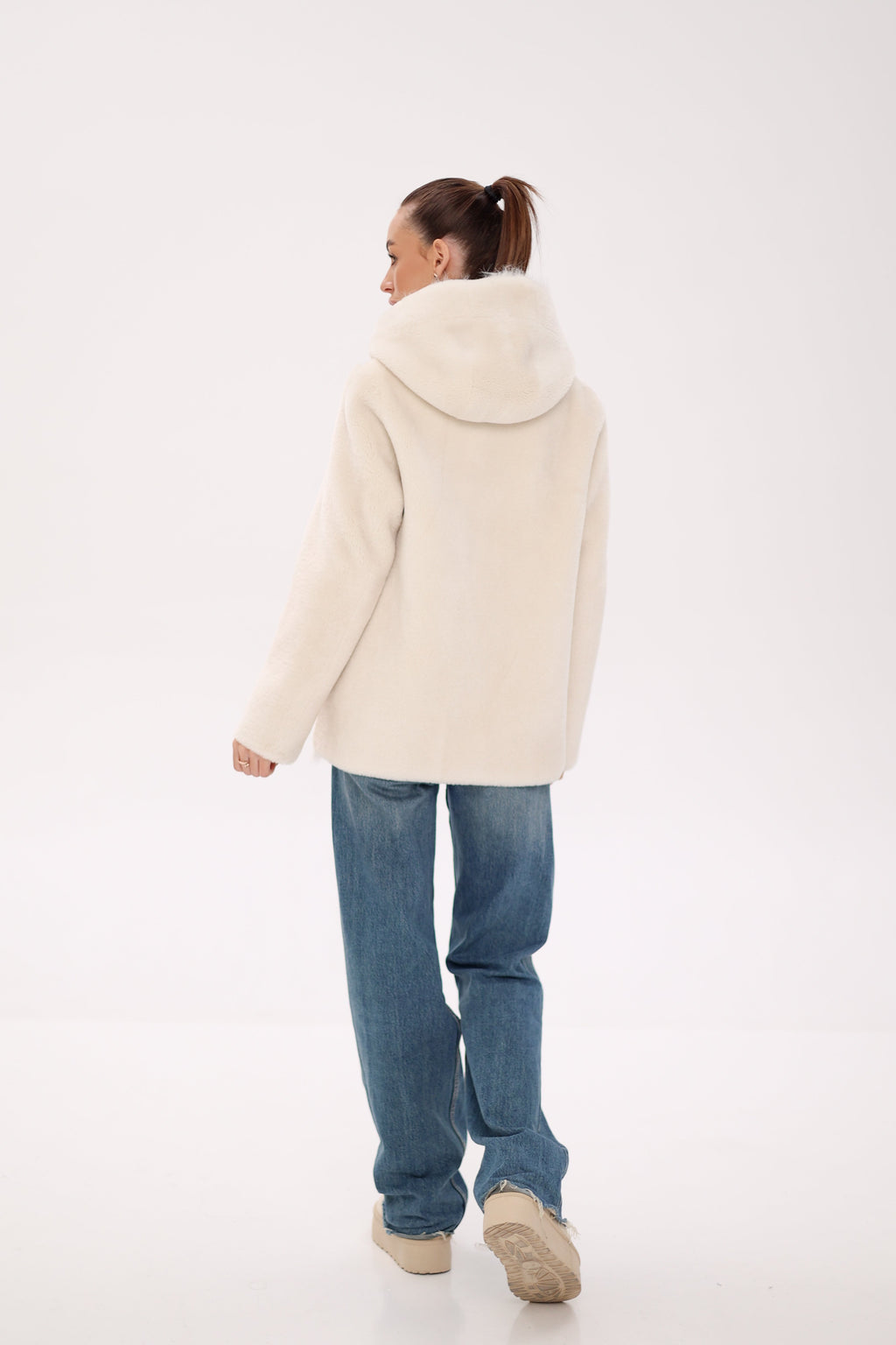 ⇆ Reversible Hooded Wool Blend Jacket - SJB-DIAMOND ELITES