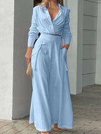 Serena Shirt and Pants Sets Pi-Mart