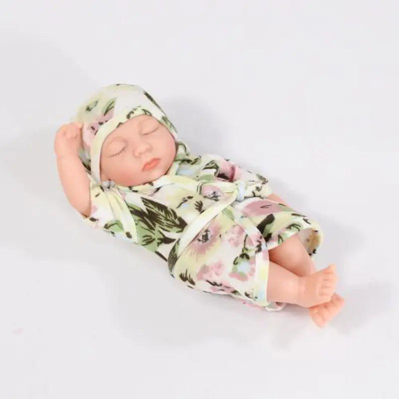 Mini Soft Silicone Baby Doll - Cute Gift for Girls Pi-Mart