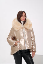 Genuine Polar Fox Down Fill Jacket - SJB-DIAMOND ELITES