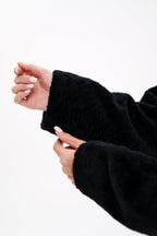 Palermo Genuine Astrakhan Silver Fox Trim Coat - SJB-DIAMOND ELITES